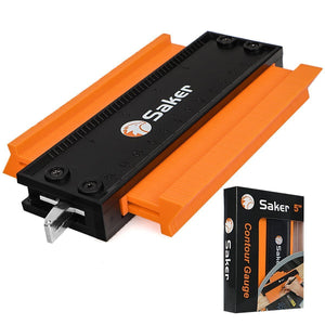 Pre-Sales>> Saker Contour Gauge Profile Tool -Precisely Copy Irregular Shape Duplicator