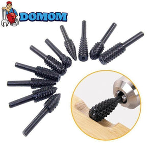 Domom Premium Rotary Rasps Wood Set(10 pcs per set)