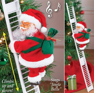 (Christmas-Promotion 50% off）Climbing Beads / Ladder Santa Claus
